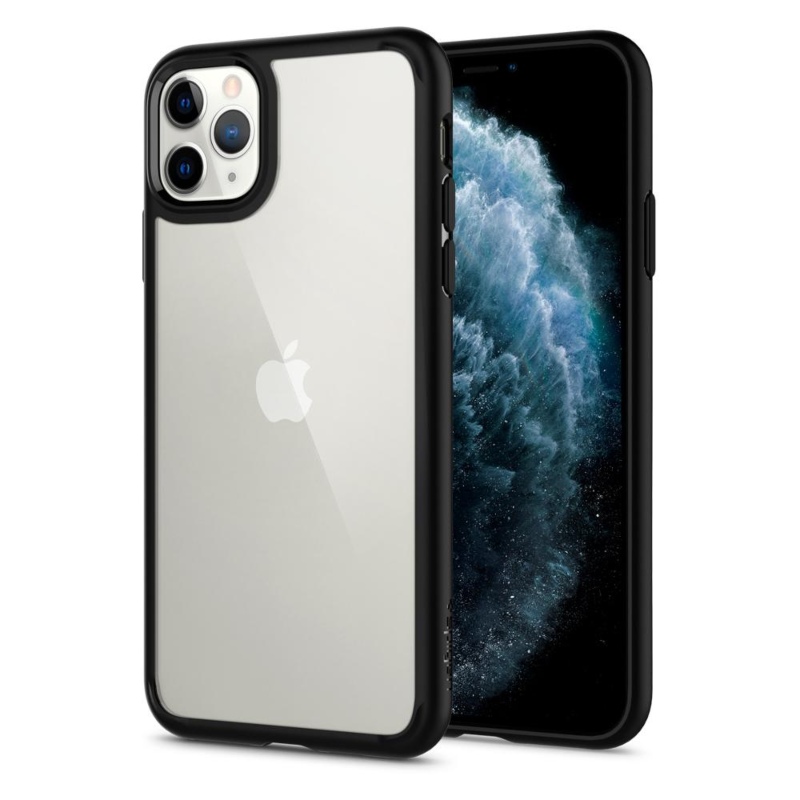 Spigen Funda Ultra Hybrid Compatible con iPhone 11 Pro - Negro : :  Electrónica