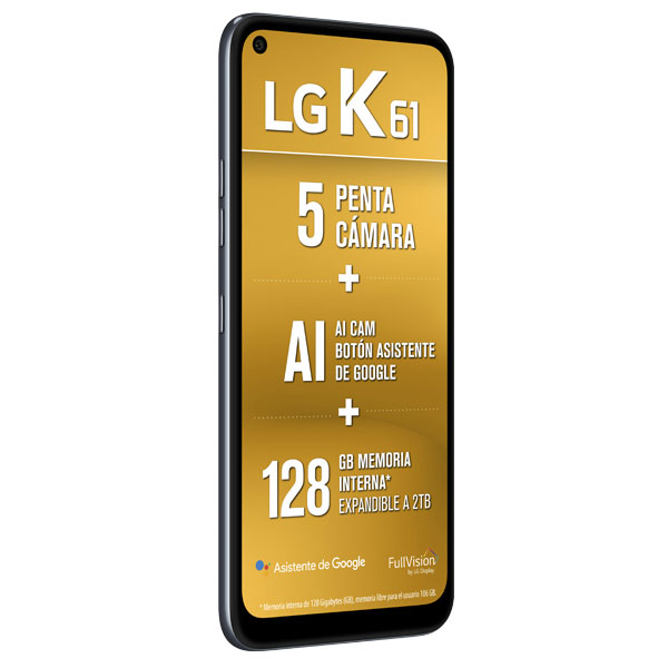 Celular LG LTE LM-Q630HA K61 Color GRIS Telcel