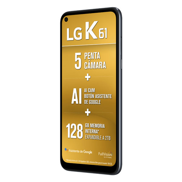 Celular LG LTE LM-Q630HA K61 Color GRIS Telcel