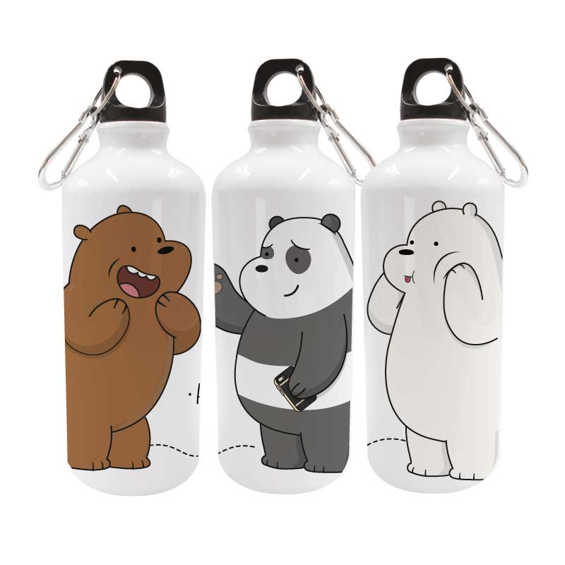 DESCRIPCION ESCANDALOSOS JUEGO DE 3 BOTELLAS DEPORTIVAS DE ALUMINIO DE 600 ML HEROE SHOP