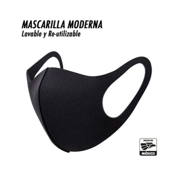 Cubreboca Con 3 Capas Mascarilla Tapabocas Reusable