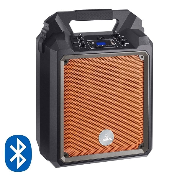 Amplificador Bluetooth Portátil 900W PMPO Batería Recargable Steren