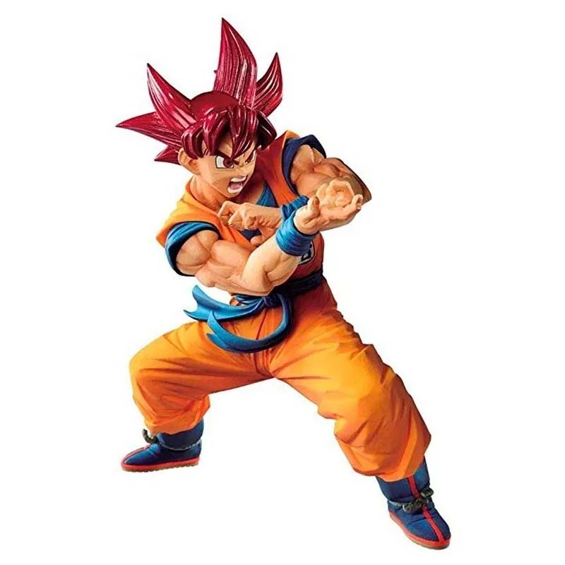 Figura Super Sayayin Dios Goku Dragon Ball Super Bandai /u Figura Super Sayayin Dios Goku Dragon Ball Super Bandai /u