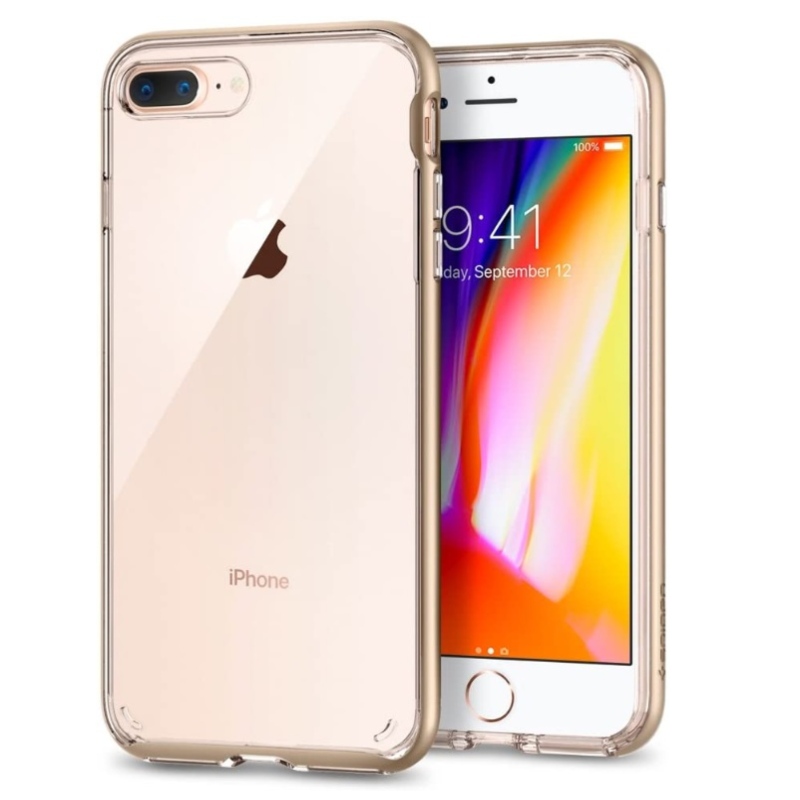Funda Neo Hybrid Crystal Dorado Iphone 8/7 Plus Spigen
