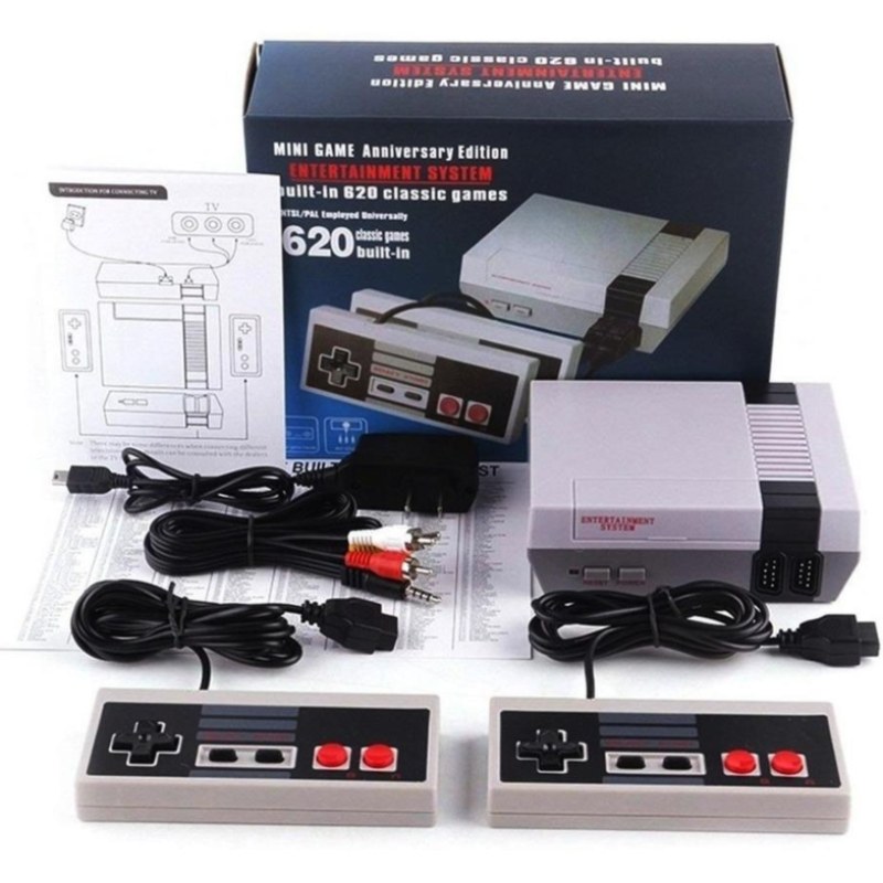 Consola Retro Nes  620 juegos Clásicos Mario, pacman