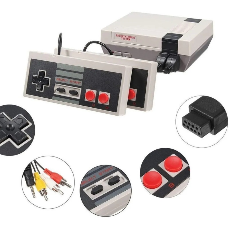 Consola Retro Nes  620 juegos Clásicos Mario, pacman