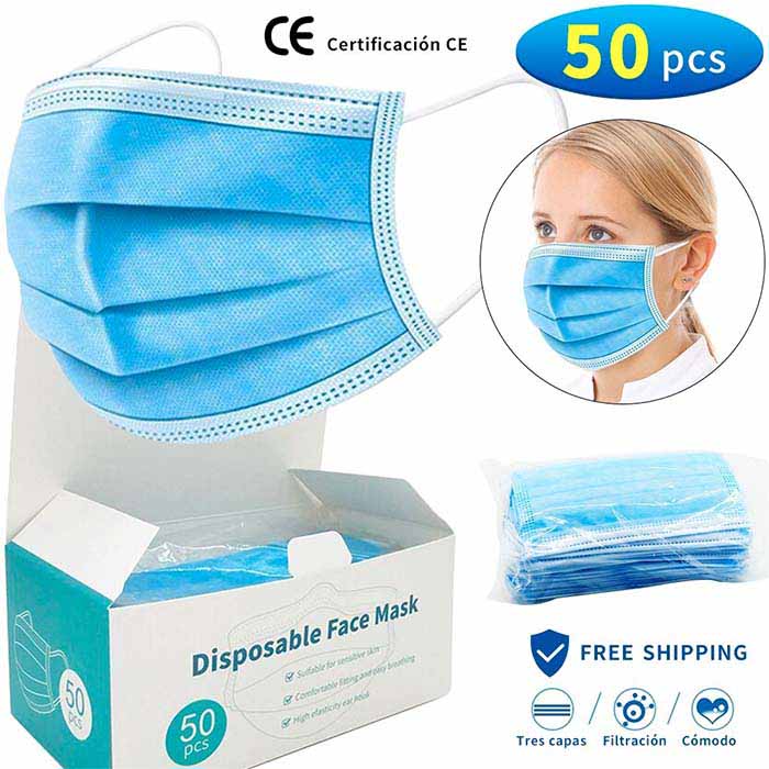 50 Piezas 3 Capas