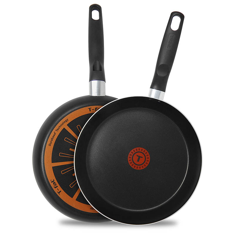 Juego de Sartenes TFal Elemental 20 y 24 Cm Negro Juego de Sartenes TFal Elemental 20 y 24 Cm Negro