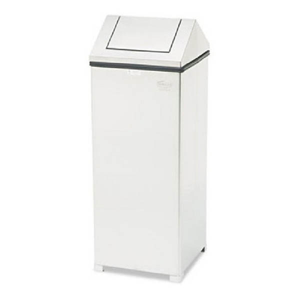 Contenedor para Basura Wastemaster Acero Inoxidable con tapa oscilante