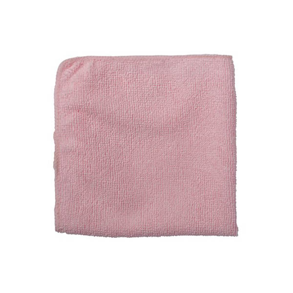 Paño de microfibra ligera 30.5 x 30.5 cm color ROSA