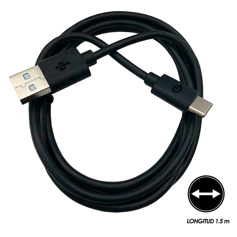 CABLE USB 2.0 GETTTECH, NEGRO (JL-3513)