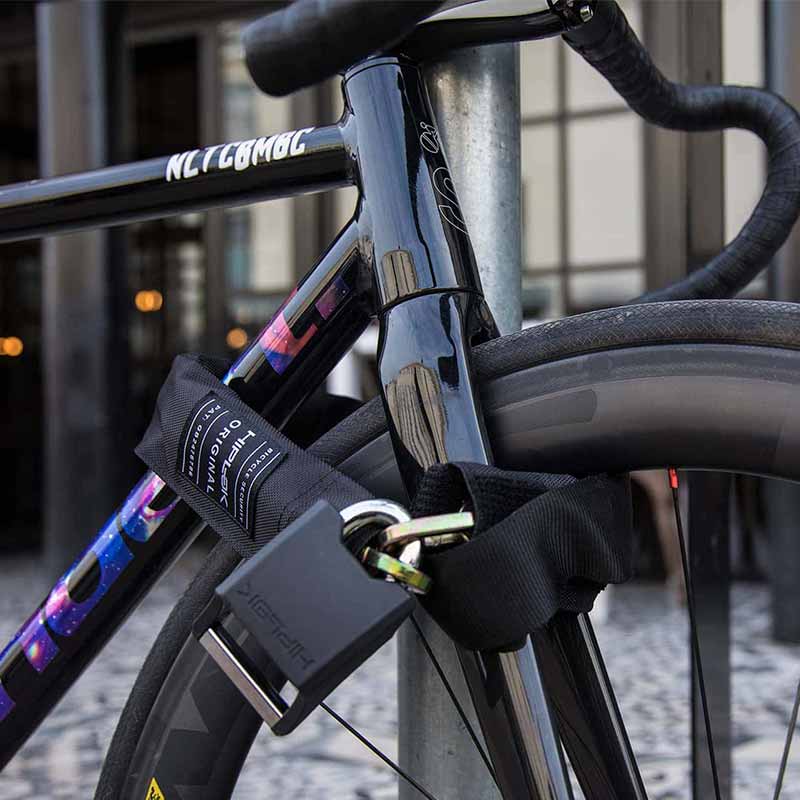 Hiplok Homie quedarse en casa Cadena candado para Bicicleta