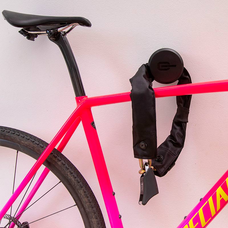 CANDADO DE MÁXIMA SEGURIDAD PARA BICI HIPLOK GOLD CON REFLEJANTE