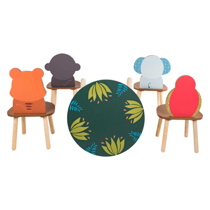 Comedor infantil moderno de animalitos | Duduk