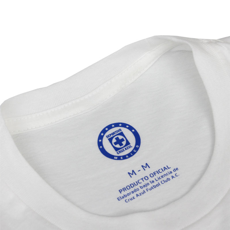 Playera Niño Logo en Camuflaje Marca Cruz Azul Producto Oficial