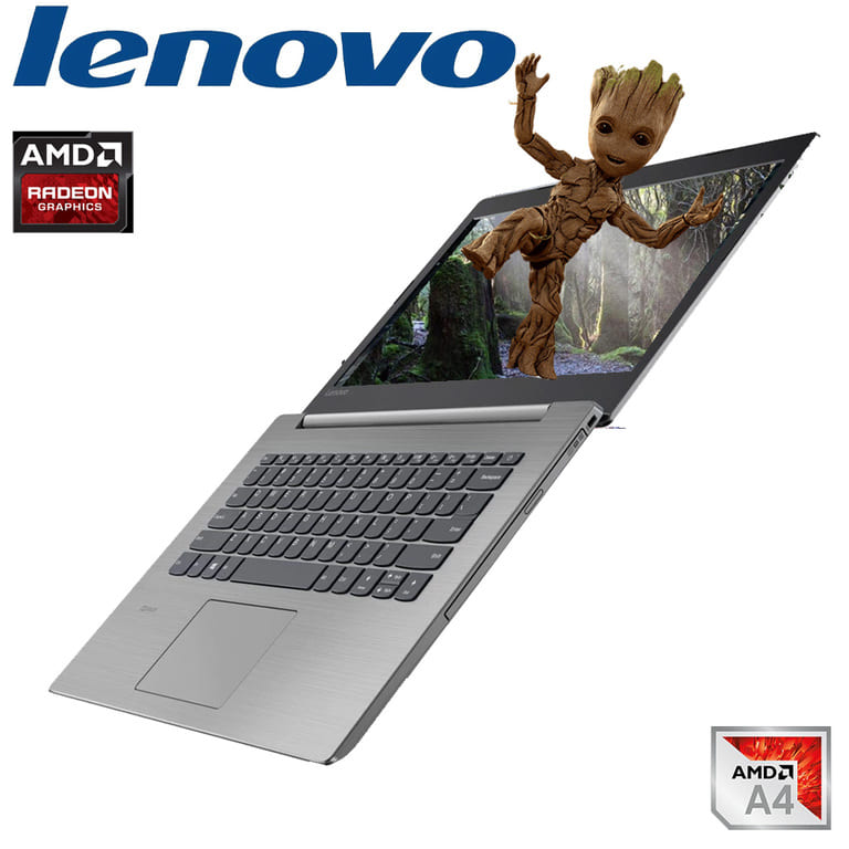 Laptop  Lenovo S145-14AST AMD A4-9125 500GB DD 4GB Ram / 1 año de garantía