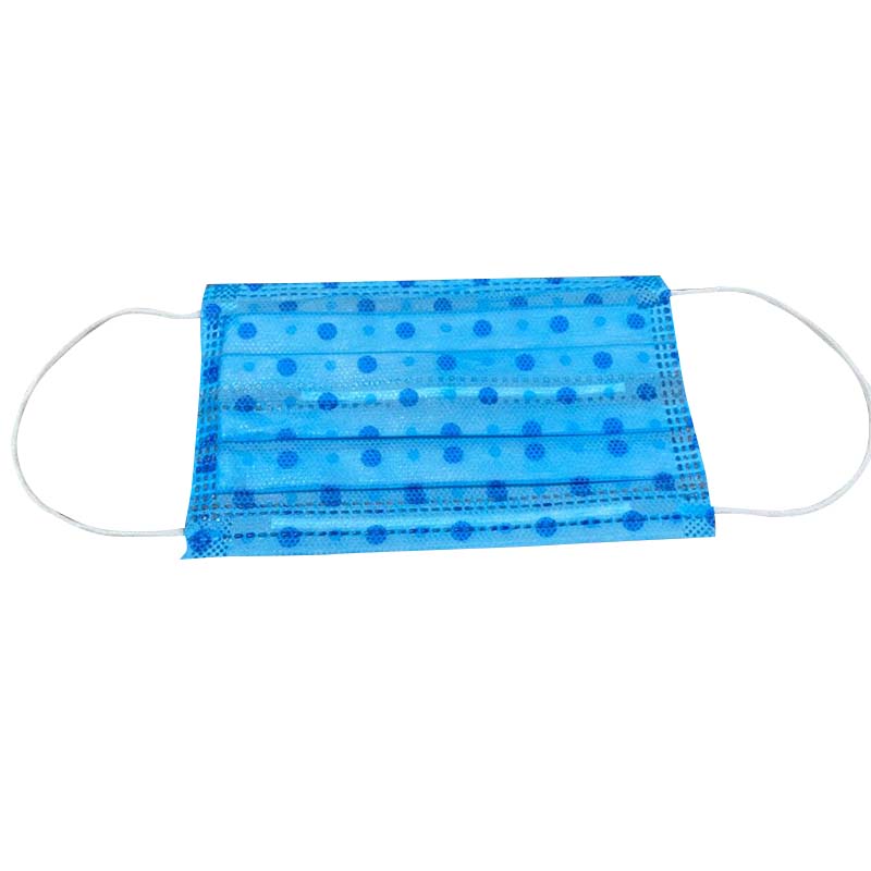 Cubrebocas Infantil 3 capas 95% de filtracion 10 piezas blue