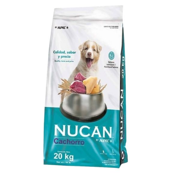 ALIMENTO PARA PERRO NUCAN ORIGINAL CACHORRO 20 KG BY NUPEC