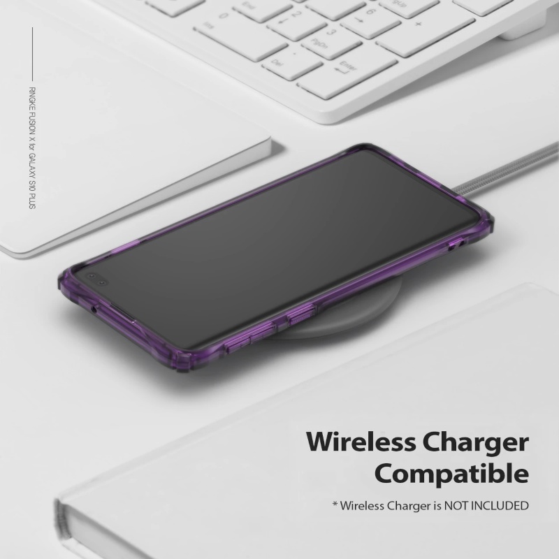 Funda Fusion X Azul Galaxy S10 Plus Ringke