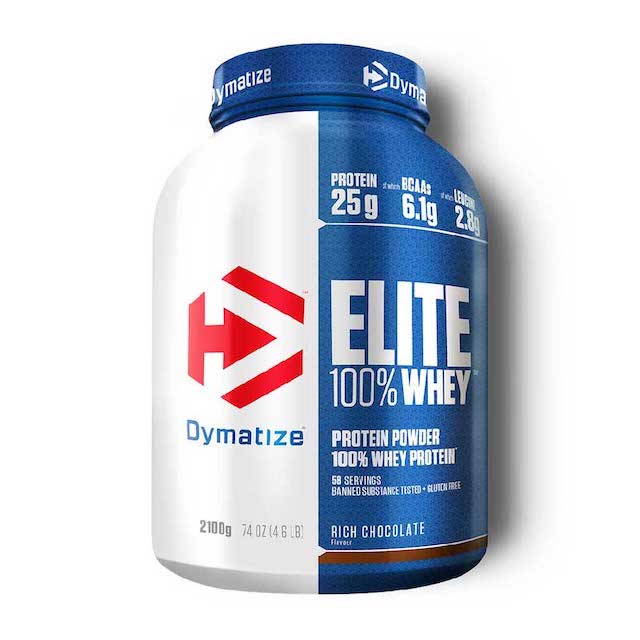 Proteina Dymatize Elite 100% Whey 5 Lbs. - Fresa