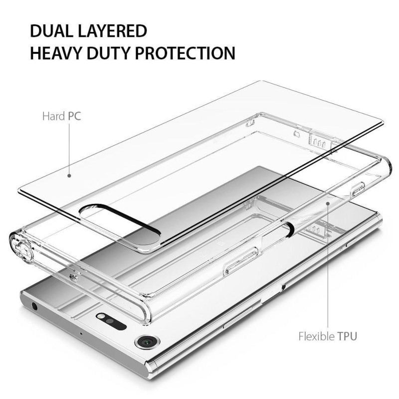 Funda Fusion Transparente Sony Xperia XZ Premium Ringke
