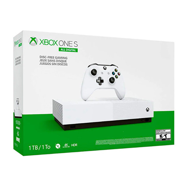 CONSOLA MICROSOFT XBOX ONE S EDICION DIGITAL 1TB