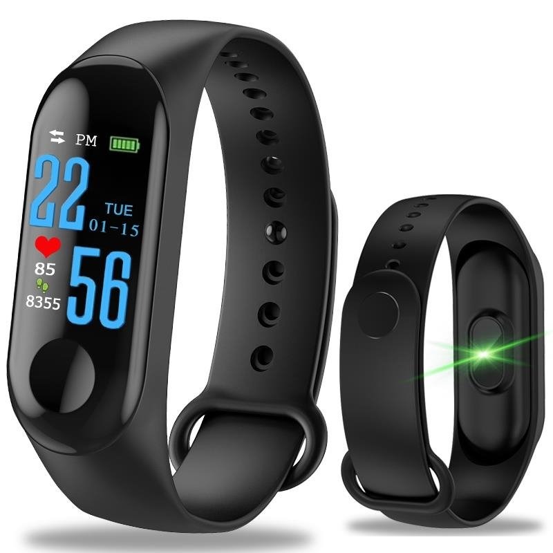 Smart Band Watch Inteligente Very Fit Pro M3 Negro