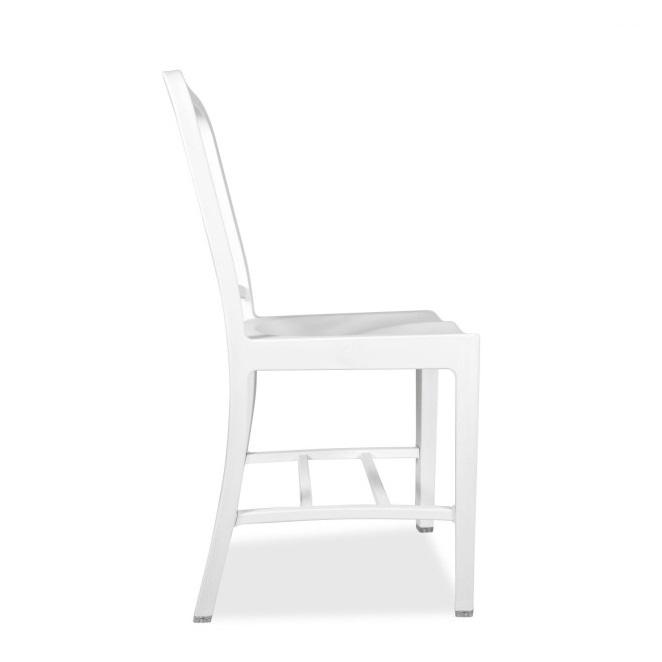 Set 2 Sillas De Diseñador Resistente Restaurante Comedor Rep Navy