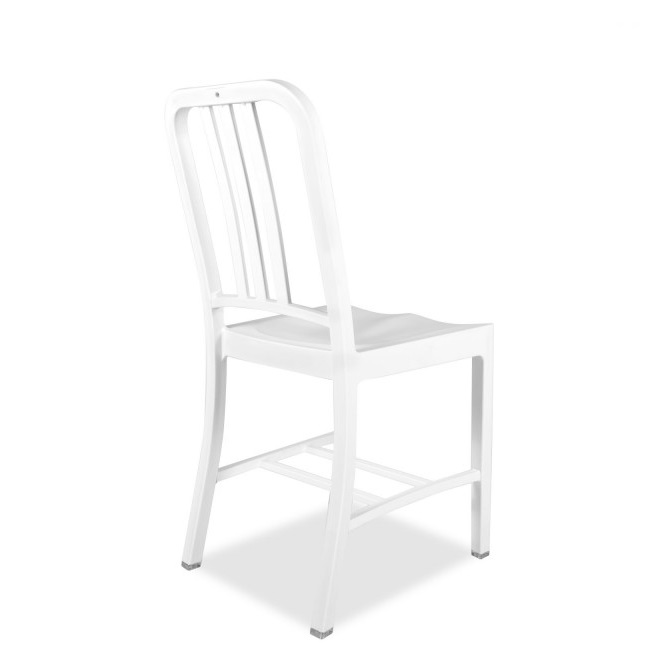 Set 2 Sillas De Diseñador Resistente Restaurante Comedor Rep Navy