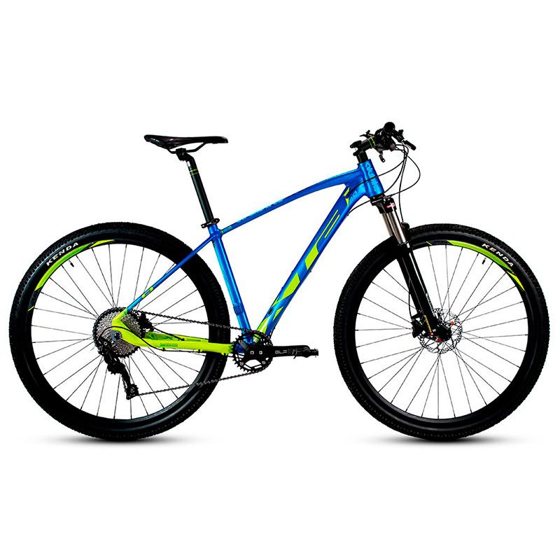 BICICLETA DE MONTAÑA ALUBIKE MTB XTA 2.0 29´´ 10V AZUL/VERDE T-L