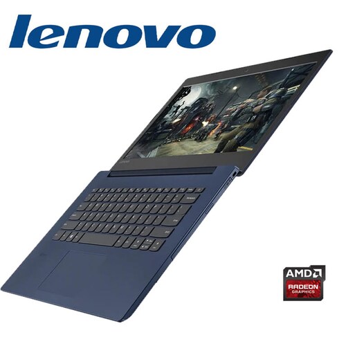 Laptop Lenovo Ideapad 330-14ast a6-9225 1TB-8GB 14" - Azul + impresora + bocina bluetooth + mouse / 1 año de garantía