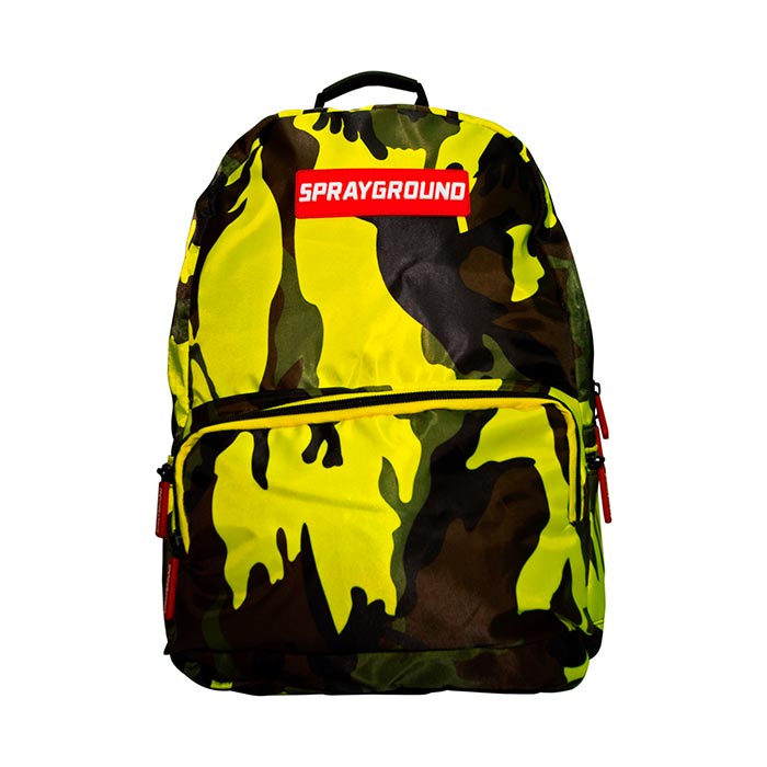 Mochila Sprayground Yellow Camouflage
