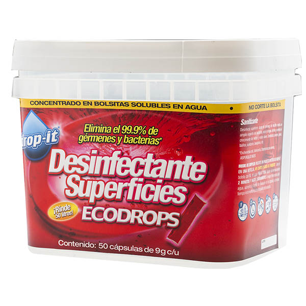 Sanitizante / desinfectante concentrado Drop-it Rinde 50 Litros