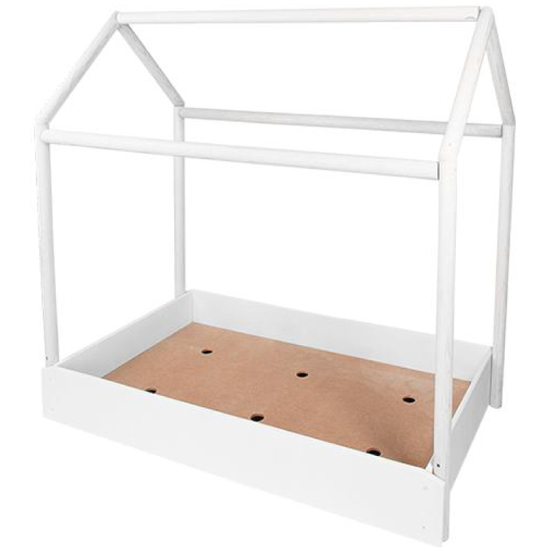 Cama Montessori de madera y colchon incluido | forma de Casa Duduk