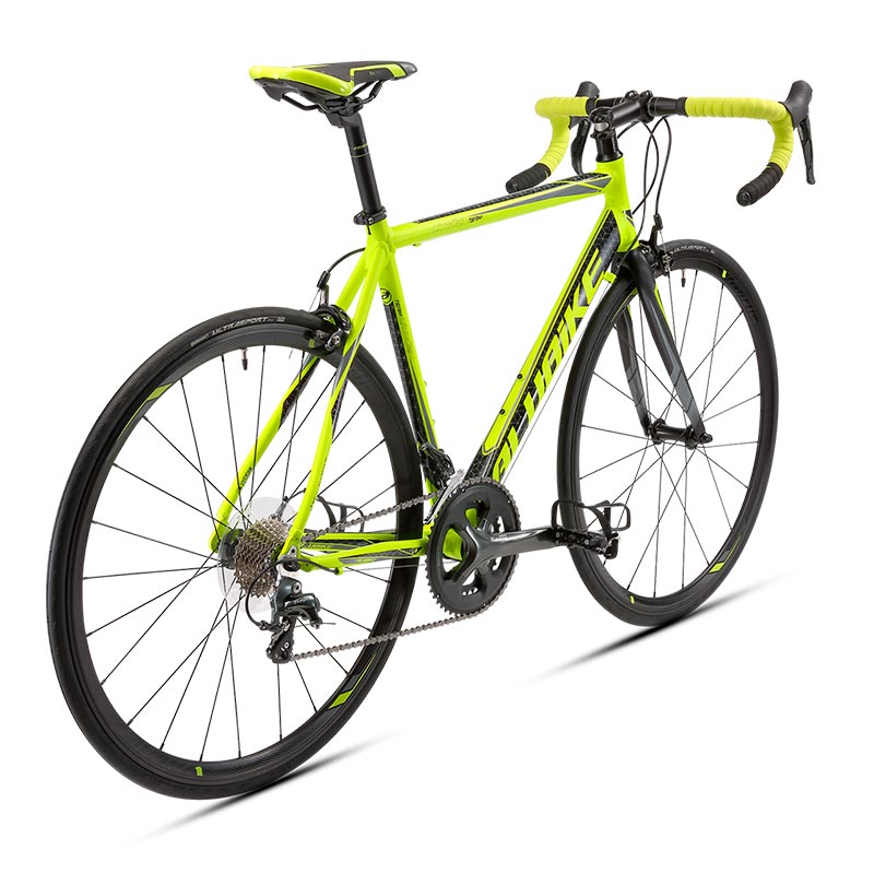 BICICLETA DE RUTA ALUBIKE SPORT CITROEN TEAM 7C 22V. AMARILLO T-56 