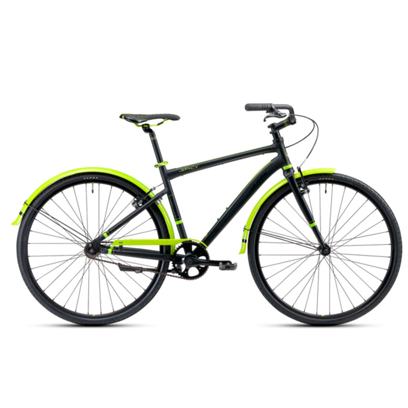 BICICLETA URBANA ALUBIKE CITY SPICY ADVENTURE 7C 24V VDE T-S