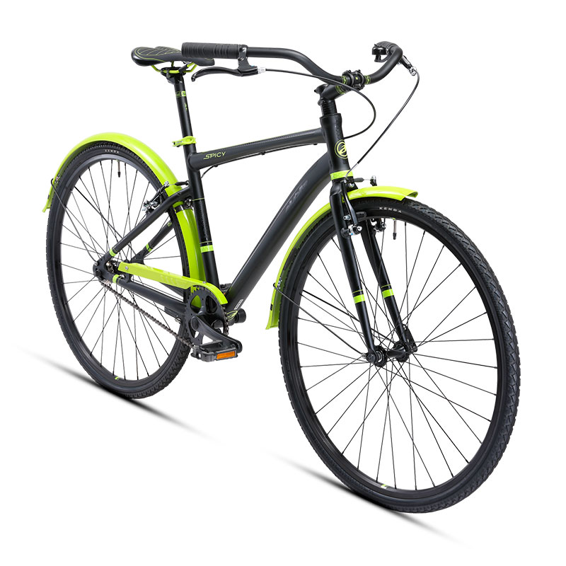 BICICLETA URBANA ALUBIKE CITY SPICY ADVENTURE 7C 24V VDE T-S