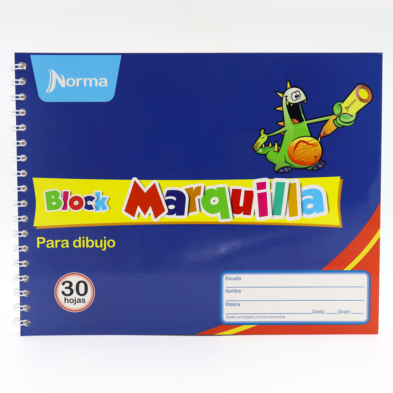 Block De Dibujo Cartulina Norma 30h Escolar