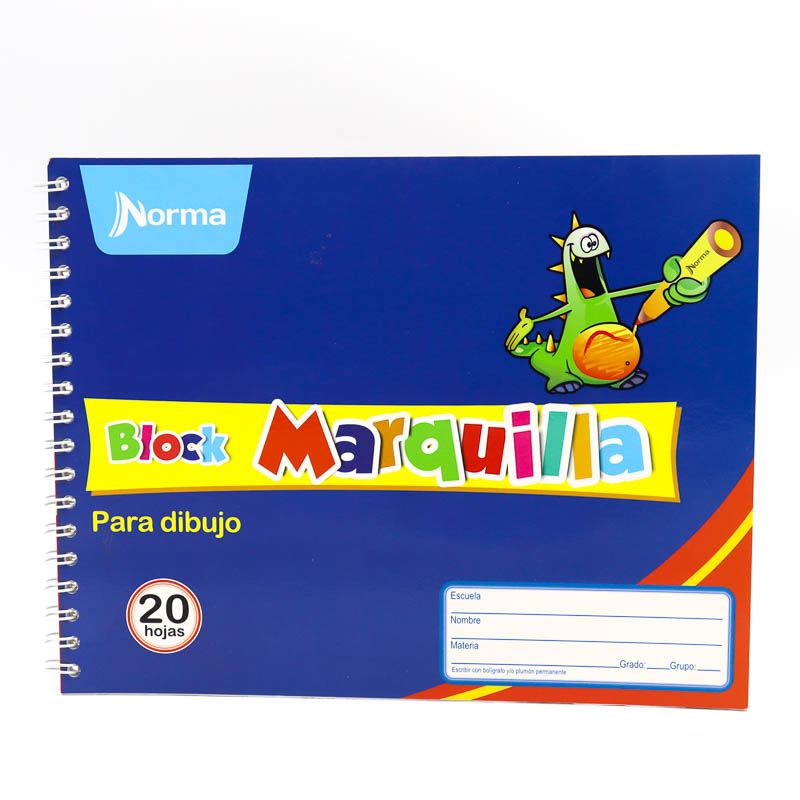 Block De Dibujo Cartulina Norma 20h Escolar