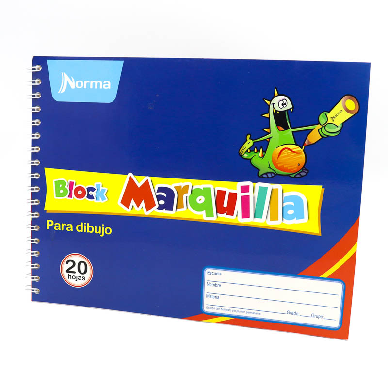 Block De Dibujo Cartulina Norma 20h Escolar