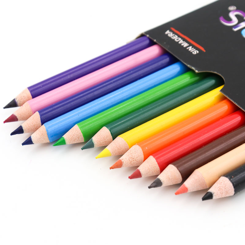 Lapices De Colores Baco Redondo 12 Pzas
