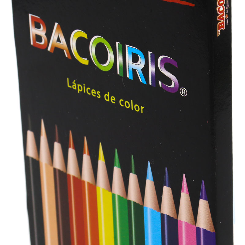 Lapices De Colores Baco Redondo 12 Pzas