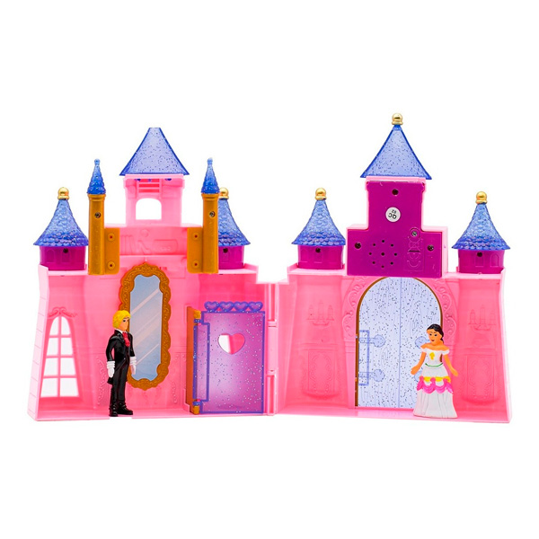CASTILLO LUZ SONIDO JUGUETE DIDÁCTICO NIÑA 14PZ PRINCES KC1491023