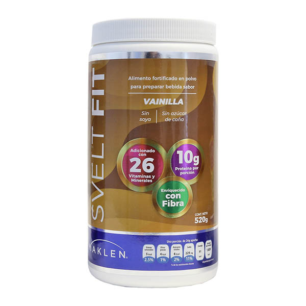 Malteada SVELT- FIT Vainilla / Alimento fortificado 