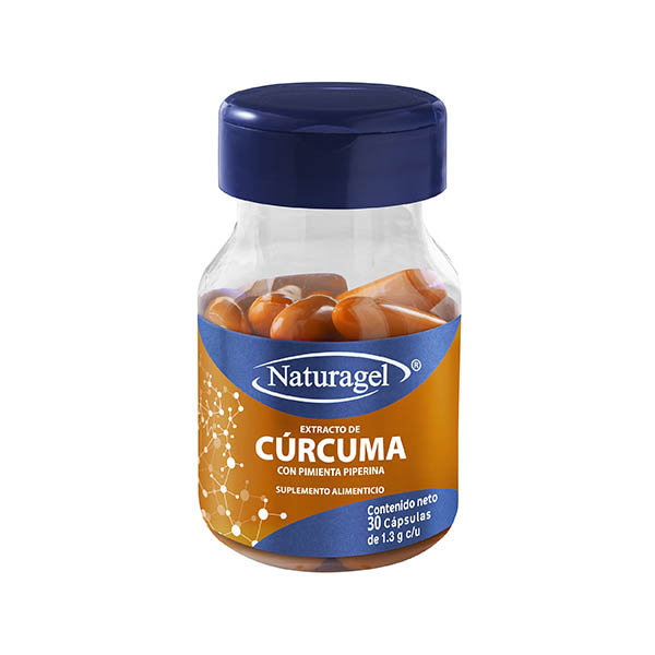 Cúrcuma con Pimienta Piperina Naturagel
