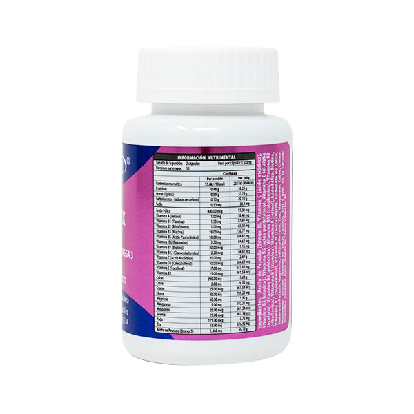 Complemix 9 meses ( Vitaminas, Minerales con Omega 3)  Naturagel