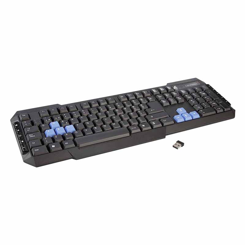 Teclado InalÃ¡mbrico Green Leaf Multimedia 2.4g 18-8393