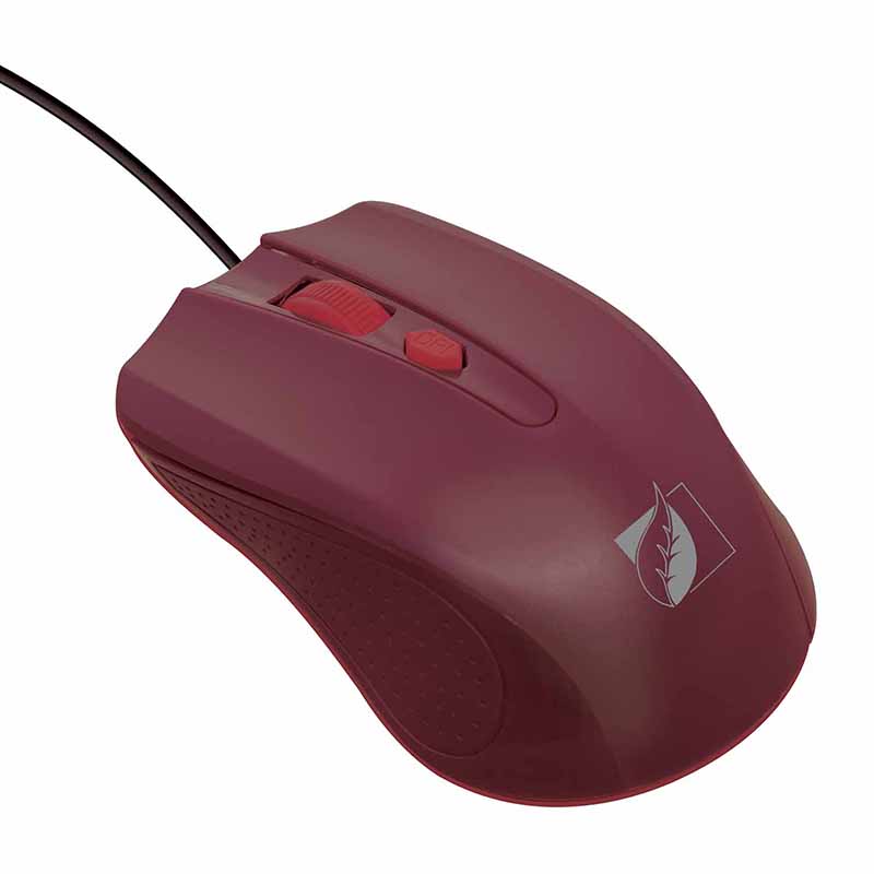 Mouse Ergonómico Green Leaf Usb 1000 Dpis 18-8624