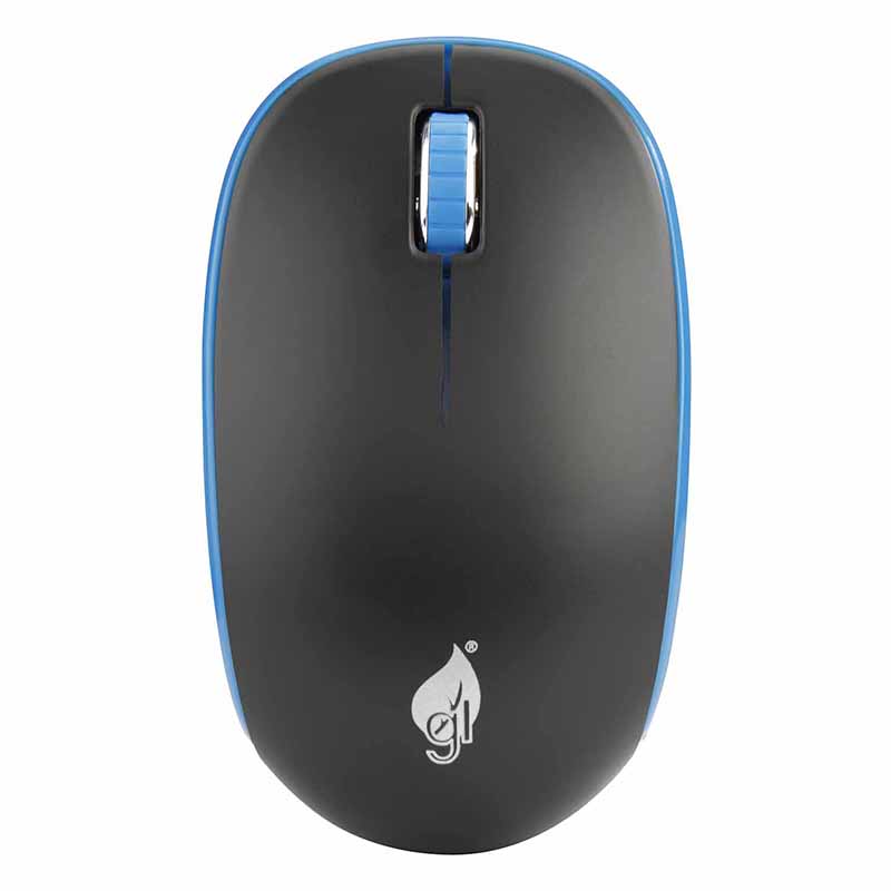 Mouse Bluetooth Green Leaf InalÃ¡mbrico 1200 Dpis 18-8850