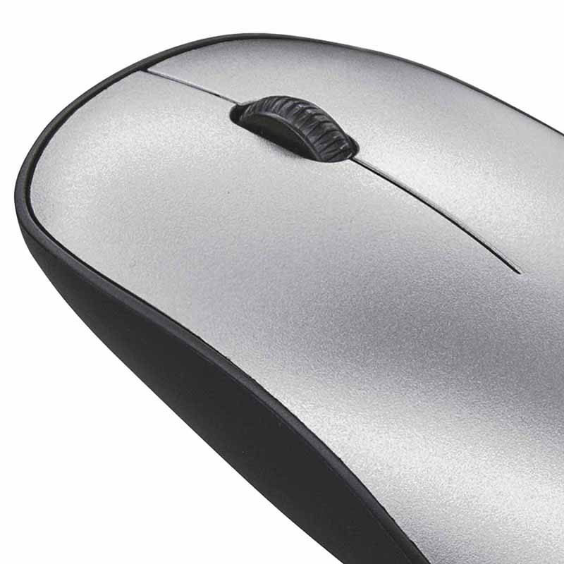 Mouse Inalambrico Green Leaf 1000 Dpis 3 Botones 18-8853